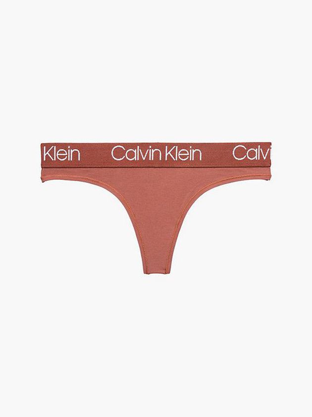 Calvin Klein USA Body Womens Thong Brown 9128076-BI